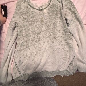 Tea Collection Heathered Gray Tee